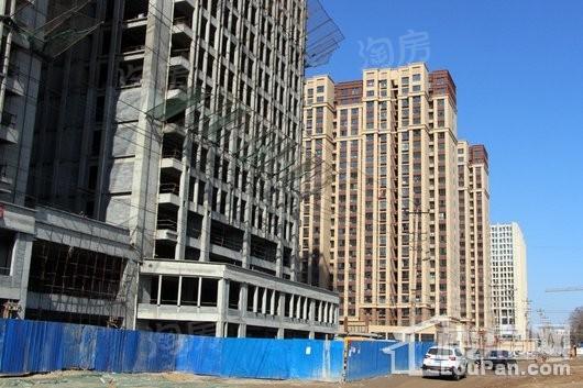 东胜紫御公园广场实景图