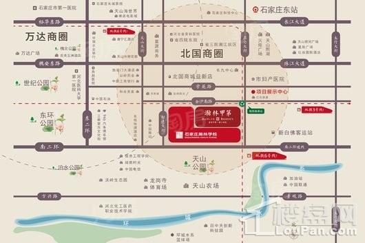 瀚林甲第位置图