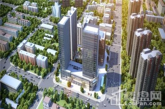 晶彩中心效果图