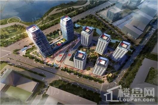 石家庄宝能中心效果图