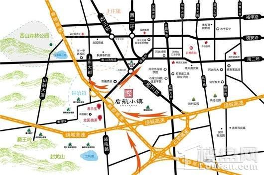 启航小镇位置图