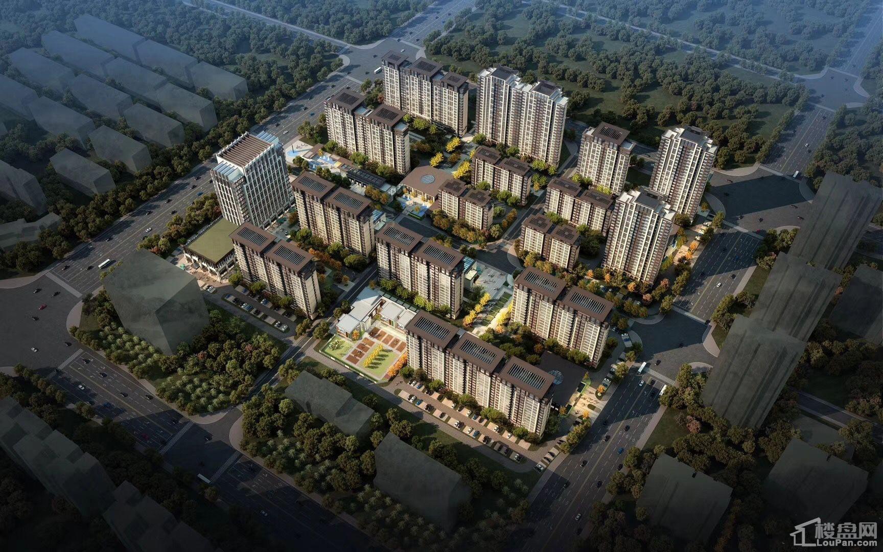 泰实学府春天效果图