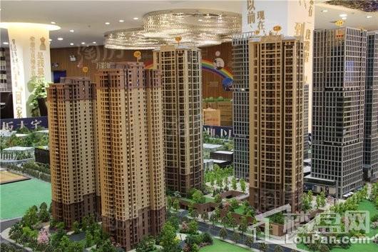 万彩城市花园实景图
