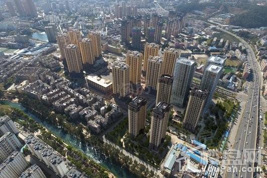 万彩城市花园效果图