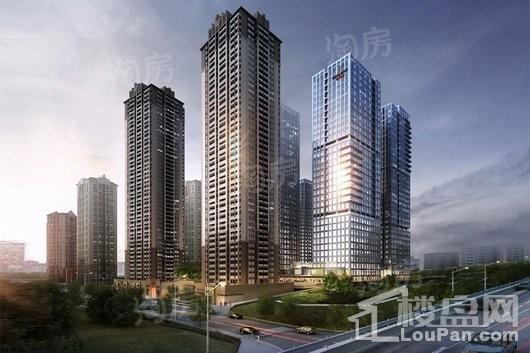 万彩城市花园效果图