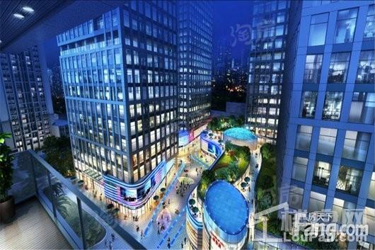 万彩城市花园效果图