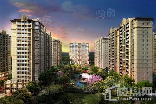 俊发河畔俊园效果图