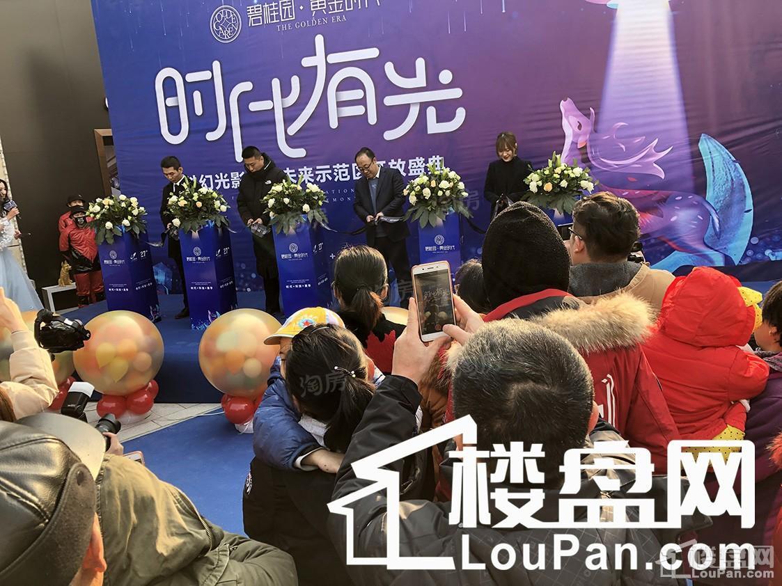 泰安碧桂园黄金时代实景图