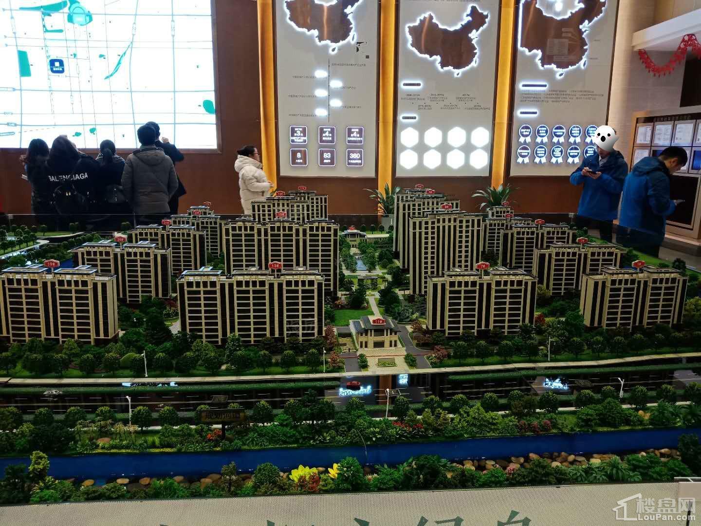 蓝湾华府实景图
