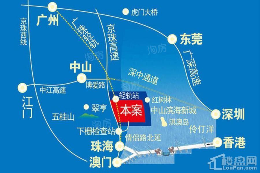锦绣海湾城位置图