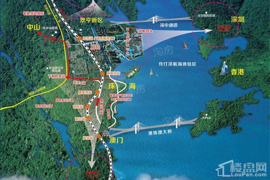 锦绣海湾城位置图