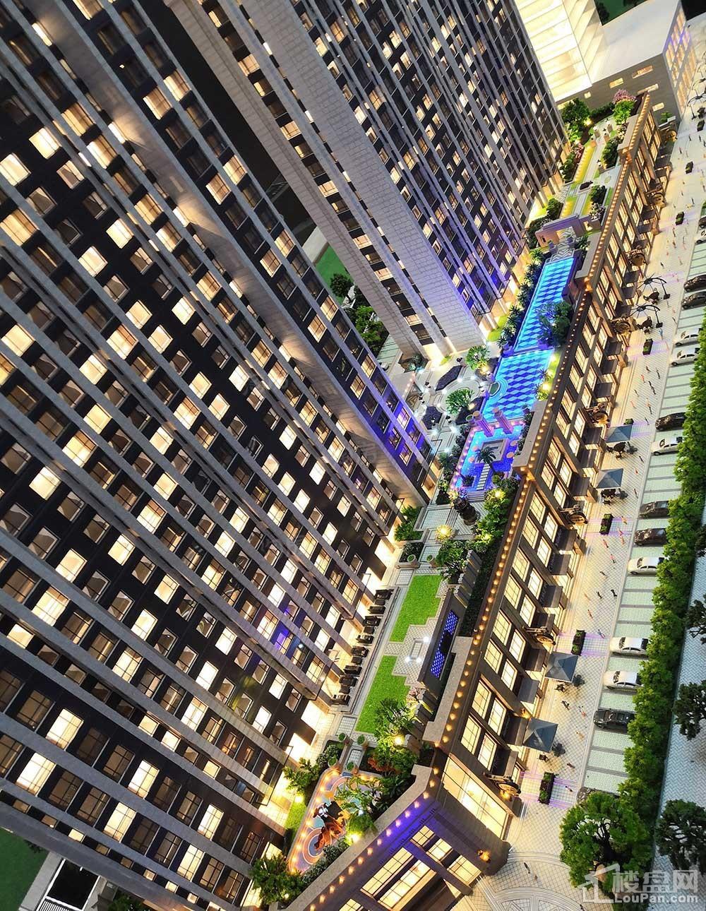 中盛大都会实景图