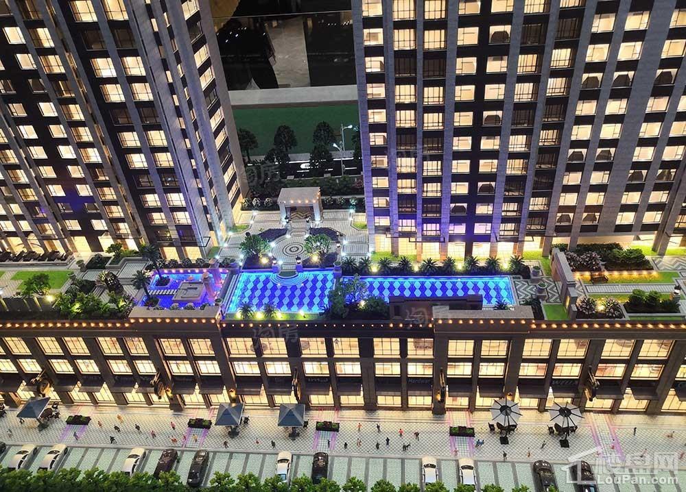 中盛大都会实景图