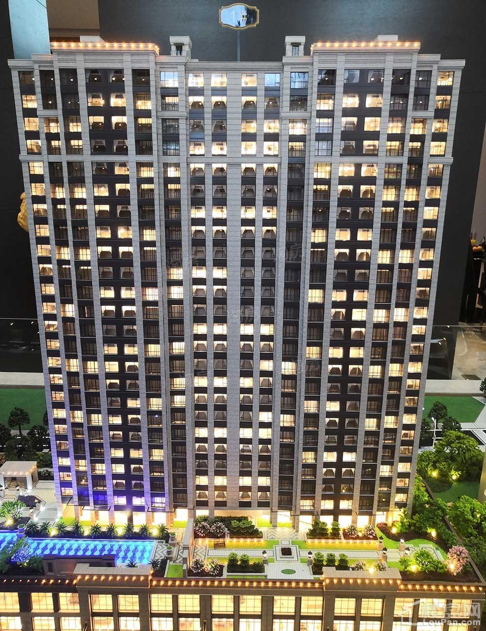 中盛大都会实景图