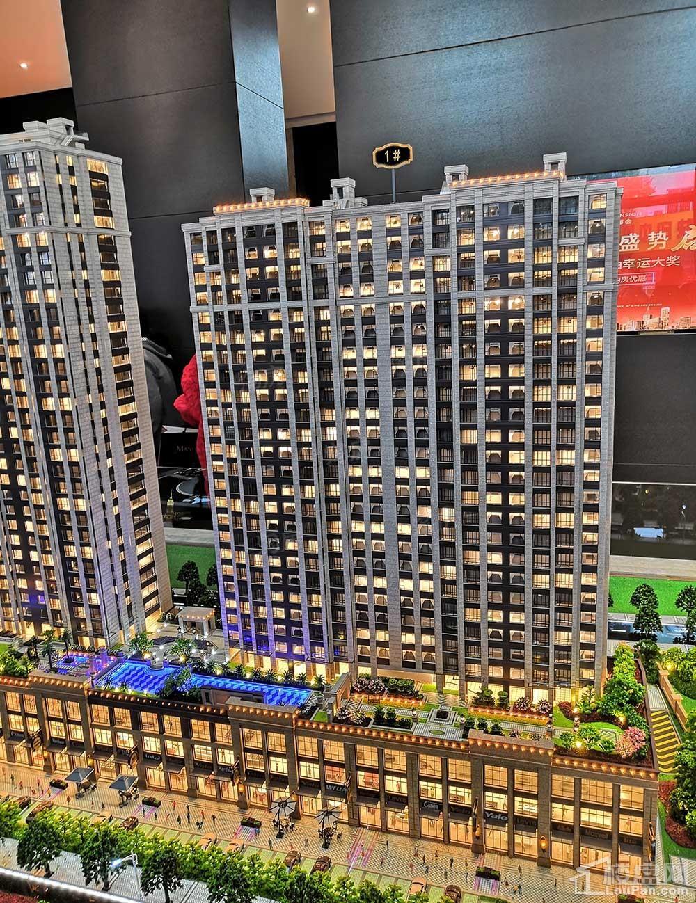 中盛大都会实景图