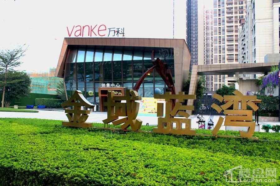 万科金域蓝湾实景图