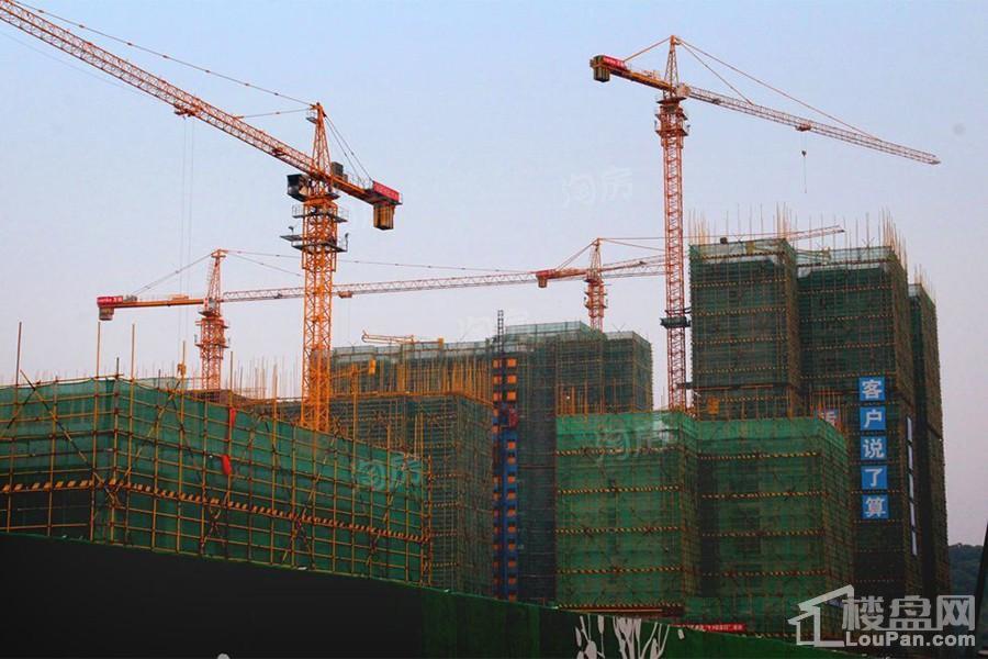 万科金域蓝湾实景图