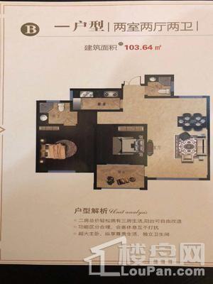 枫城名苑2室2厅2卫