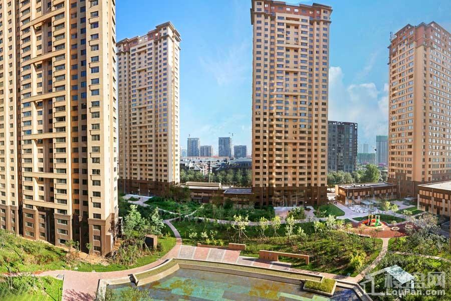 奥园国际城实景图
