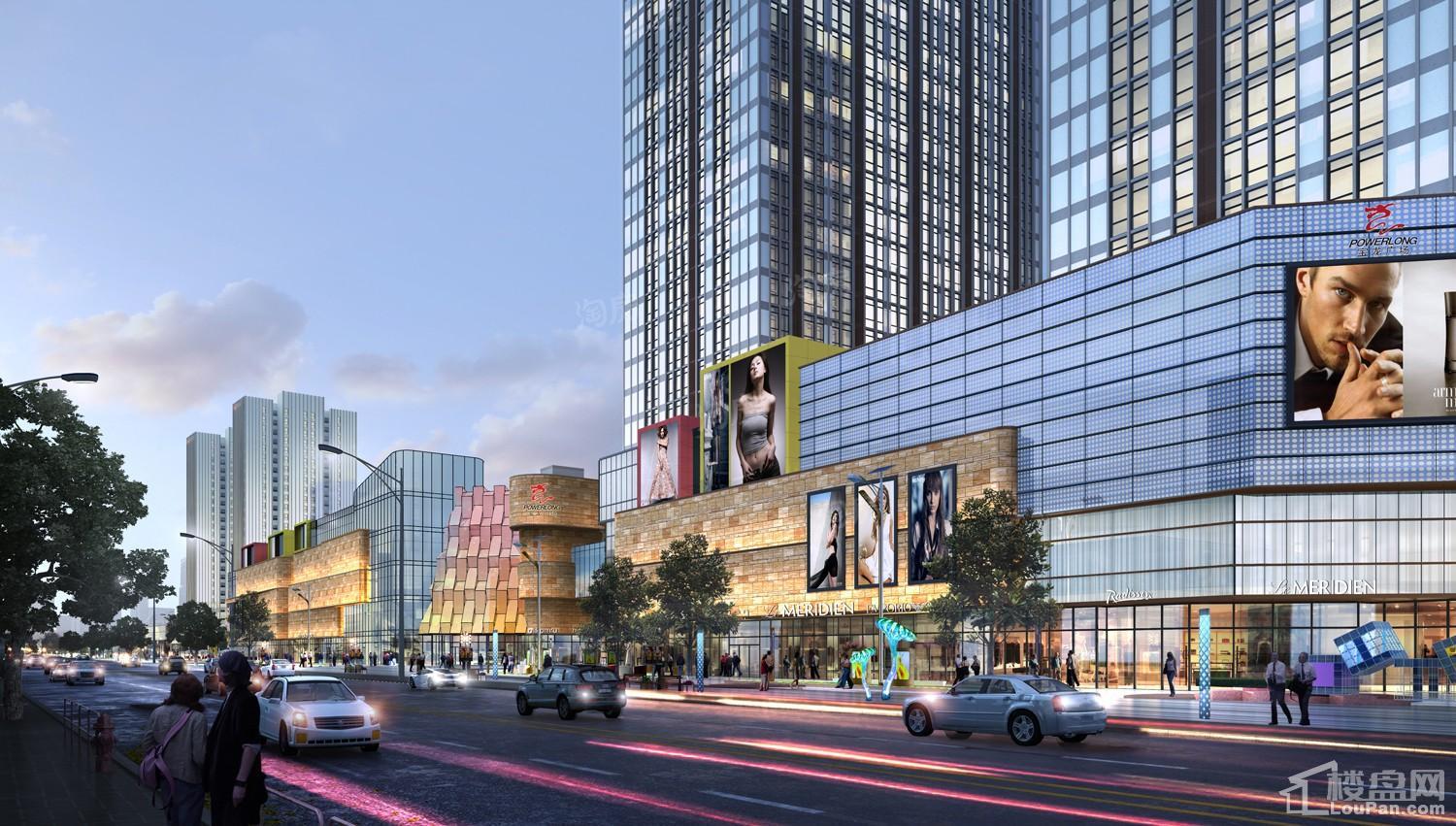 宝龙广场效果图