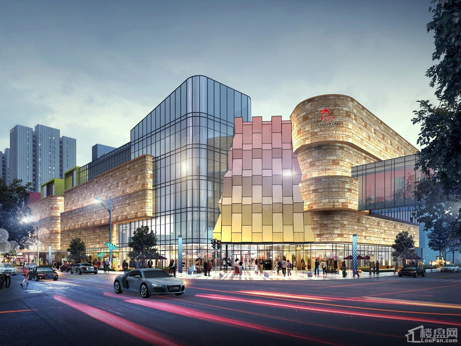 宝龙广场效果图