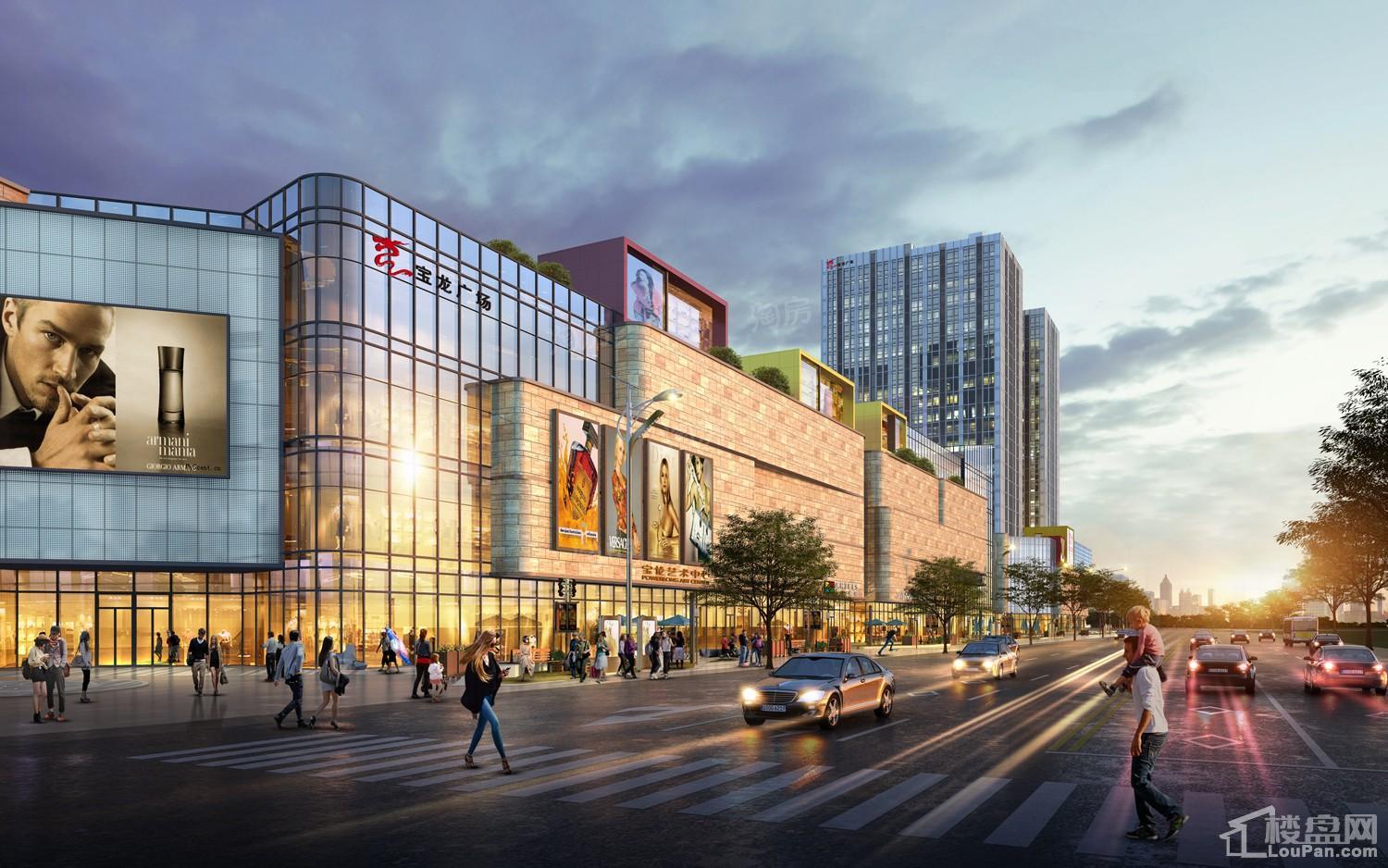 宝龙广场效果图