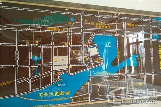 建屋吴郡半岛实景图