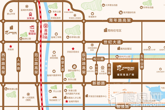 城东宝龙广场位置图