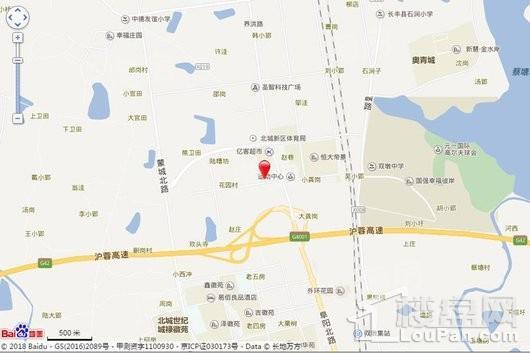 融侨·天越位置图