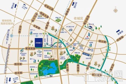 庐江美的城位置图