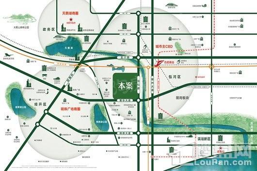 皖投万科·产融中心位置图