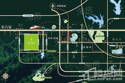 万瑞林山翠语位置图