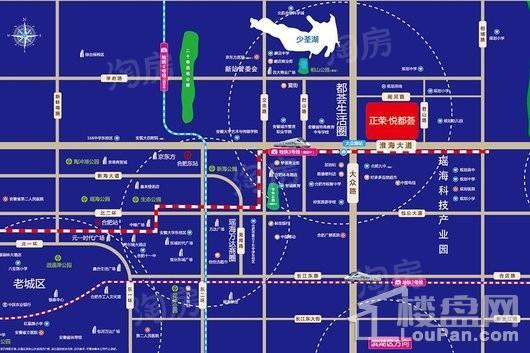 正荣·悦都荟位置图