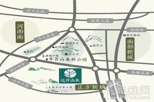 远洋山水位置图
