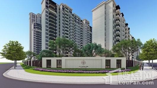 保利中央公园效果图
