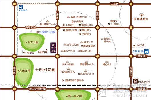 荣威·紫郡位置图
