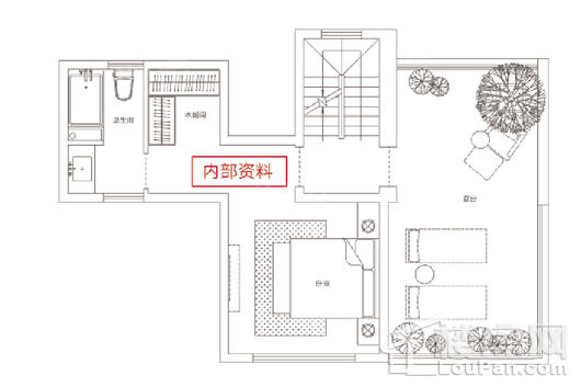 万科未来之光3F平面图 4室2厅4卫1厨