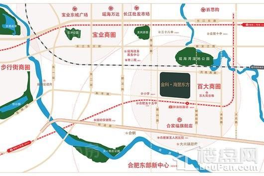 金科·海昱东方位置图