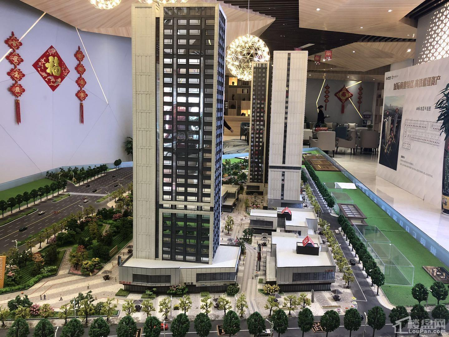 绿地城际空间站商铺效果图