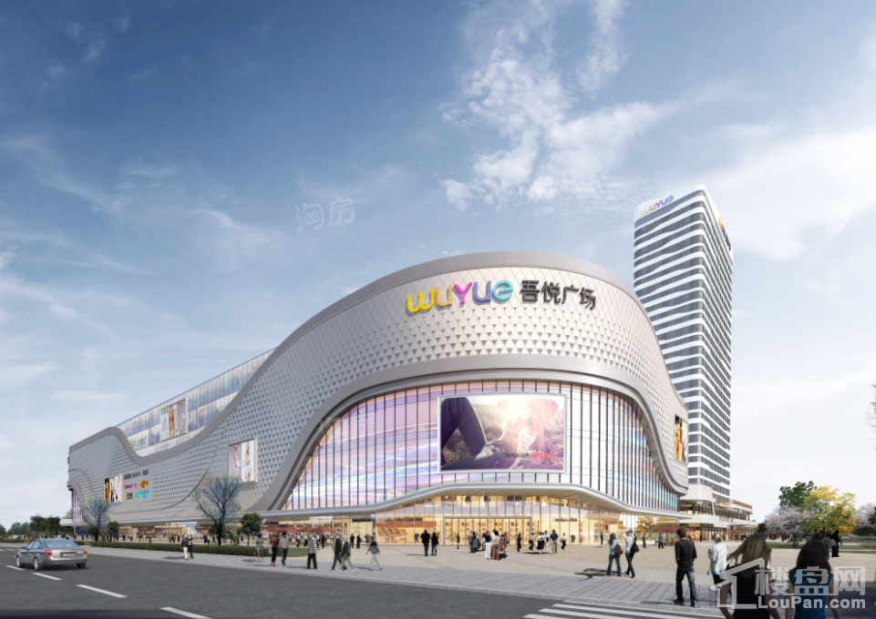 泰安新城吾悦广场效果图
