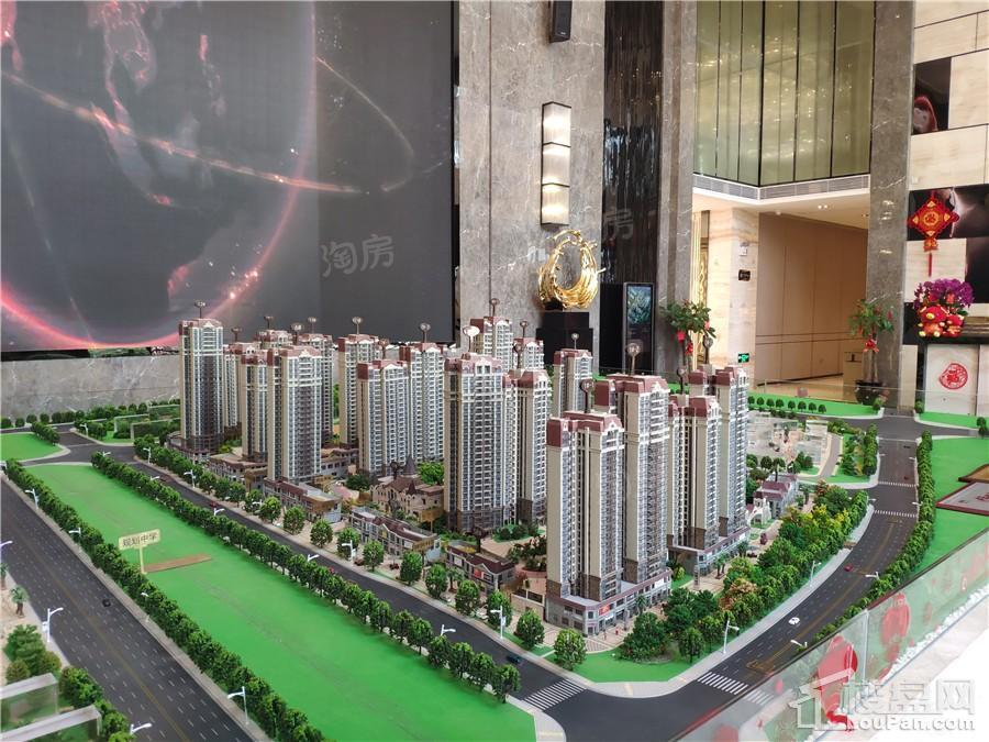 恒大悦龙台实景图