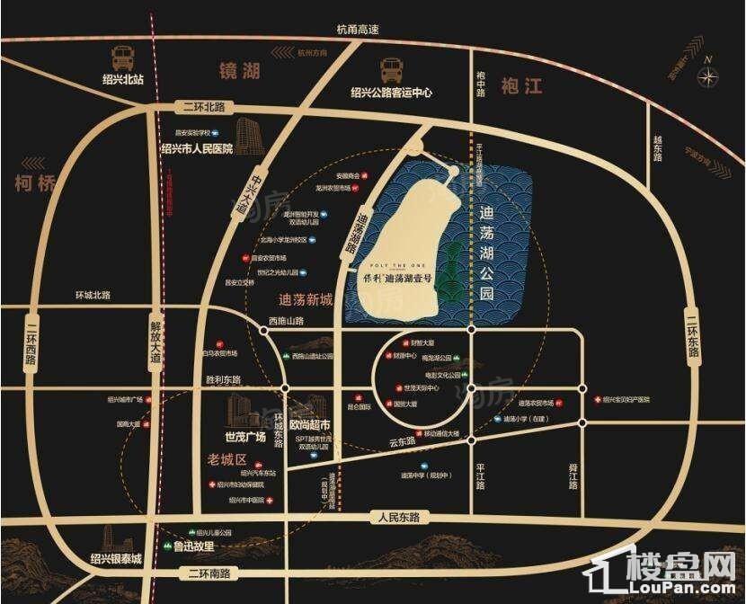 保利迪荡湖壹号效果图