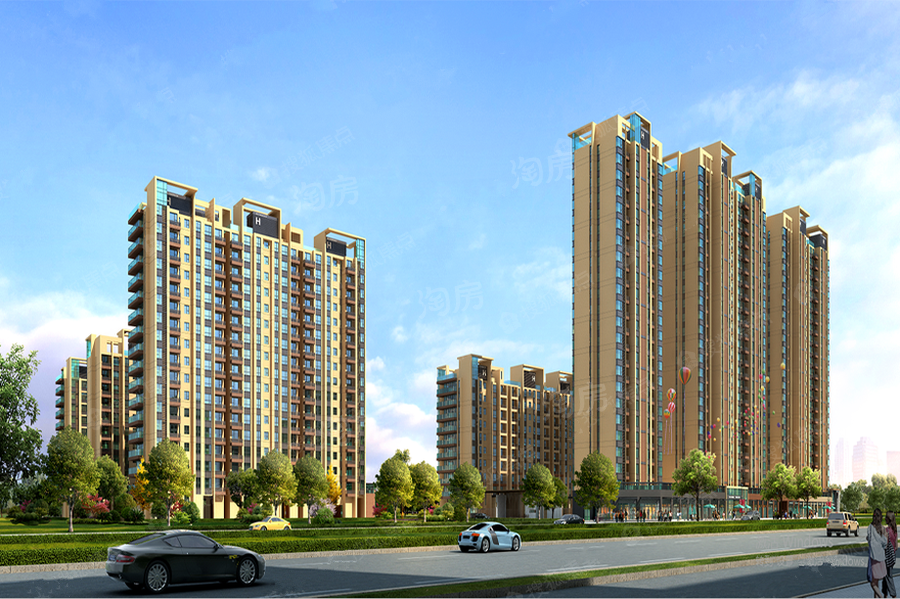 海伦堡双樾府效果图