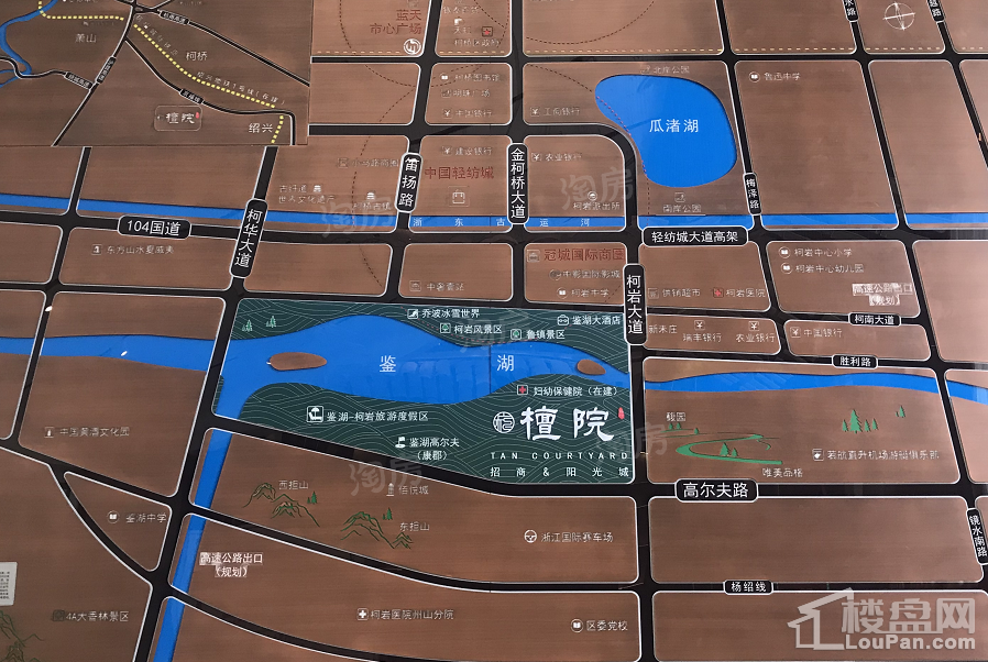 招商阳光城檀院位置图