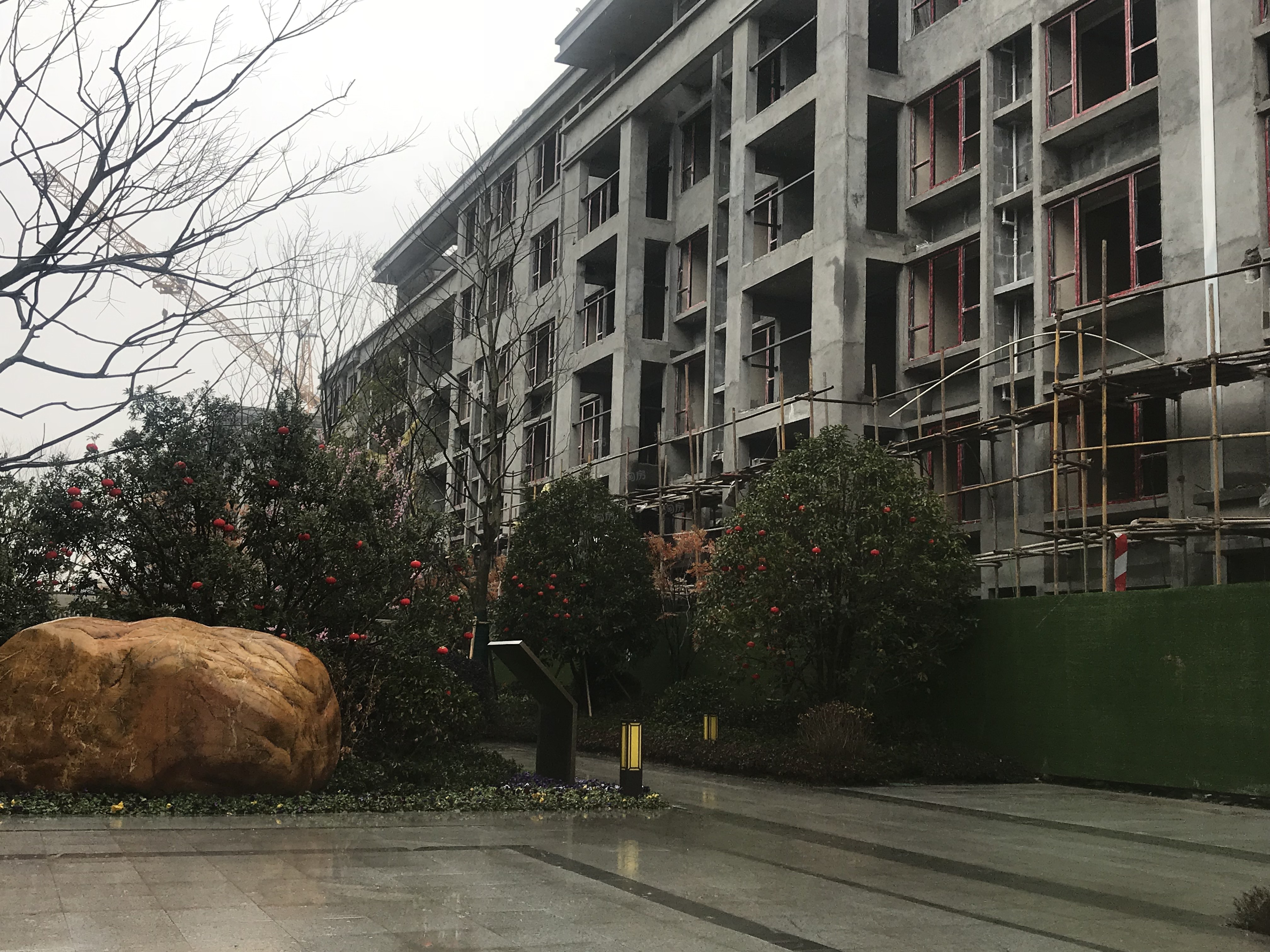 蓝光雍锦园实景图