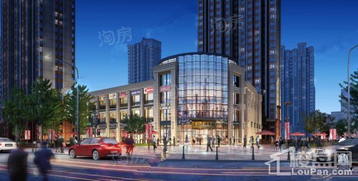 荣盛坤湖郦舍效果图