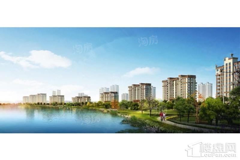 荣盛坤湖郦舍效果图