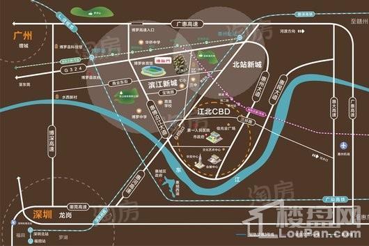 禧临门位置图