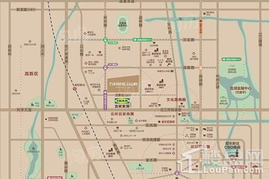 万科·民安江山府位置图