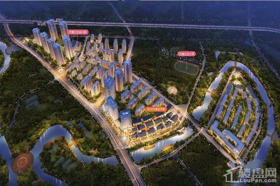 中建滨江星城效果图